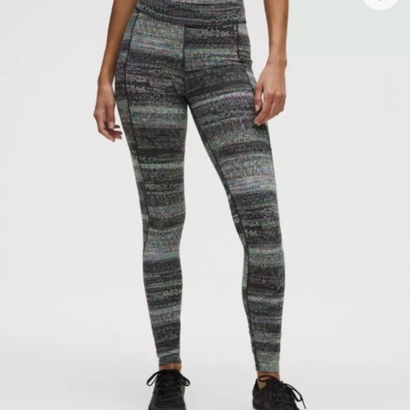 lululemon athletica Multicolor Patterned Leggings - Picture 1 of 6